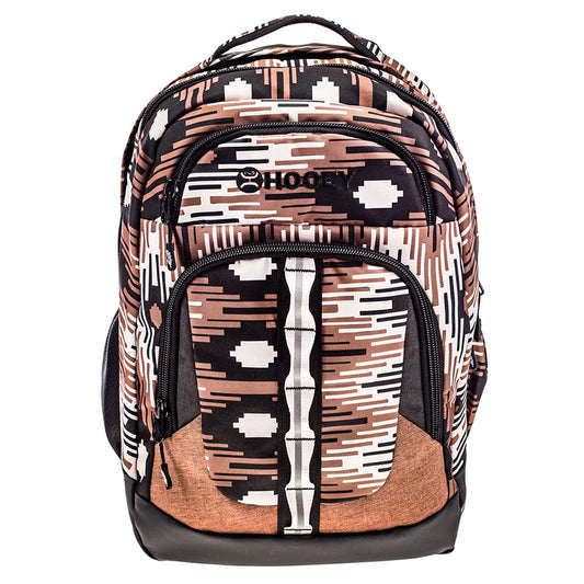 Hooey Ox Aztec Print Backpack-Tan/Black