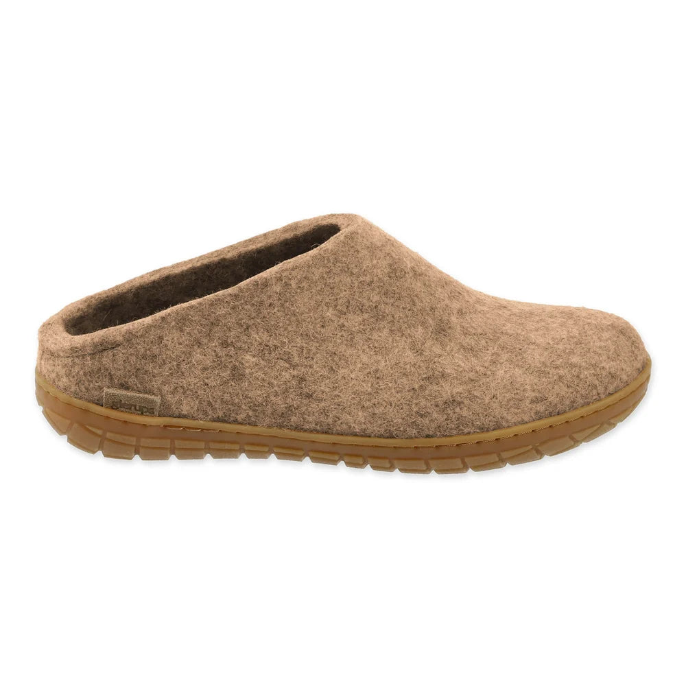 Glerups Slip On w/ Honey Rubber Sole Shoes - Sand