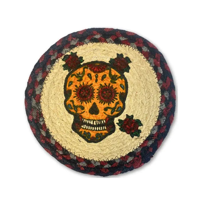 El Paso Saddle Blanket Company Braided Jute Round Trivets-47 - Irvine Tack & Western Wear