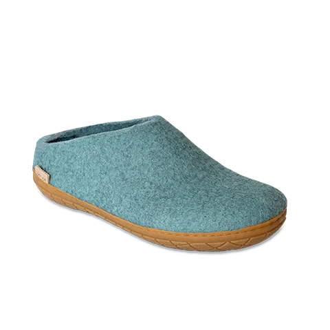 Glerups Slip-On Rubber Sole Shoes - North Sea