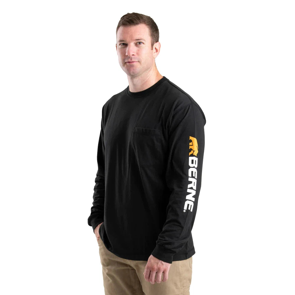 Berne Men's Signature Long Sleeve Performance Shirt