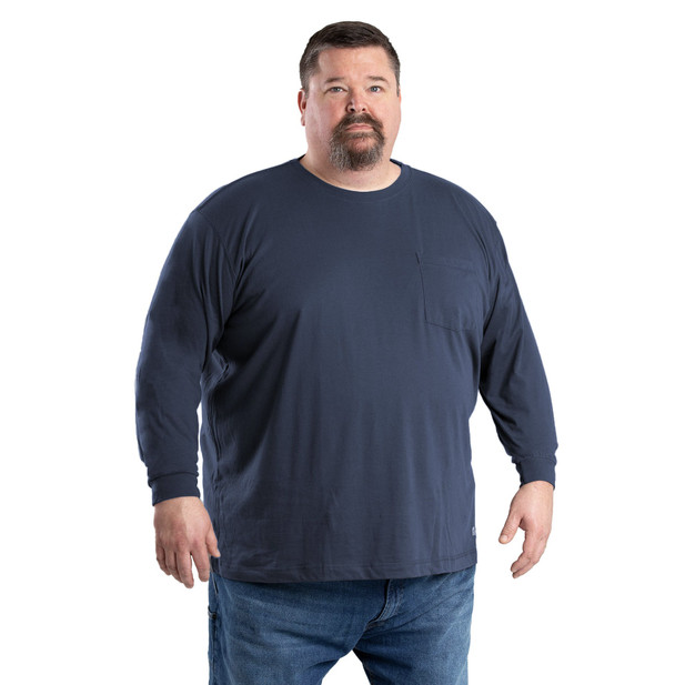 Berne Men's Performance Long Sleeve Pocket T-Shirt - Irvine Tack & Western Wear