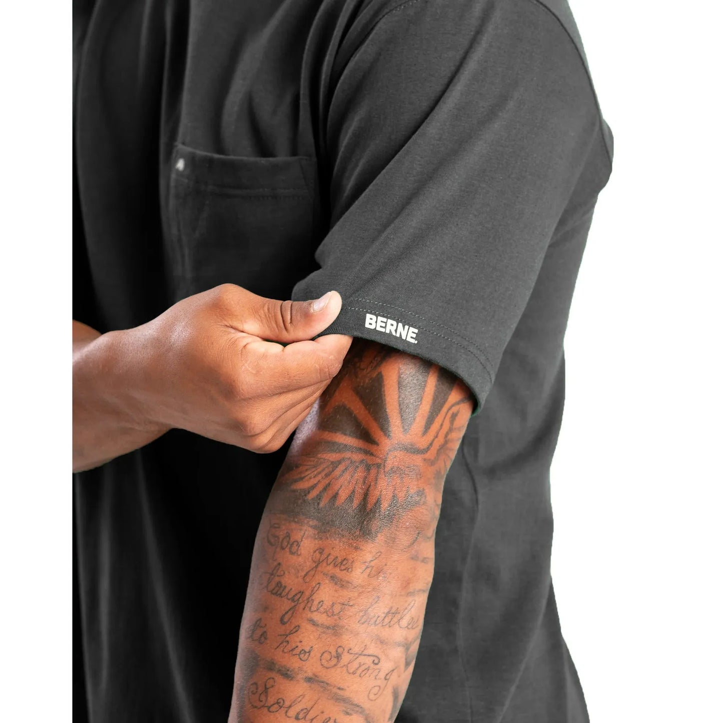 Berne Men's Highland Heavyweight Pocket T-Shirt - Irvine Tack & Western Wear