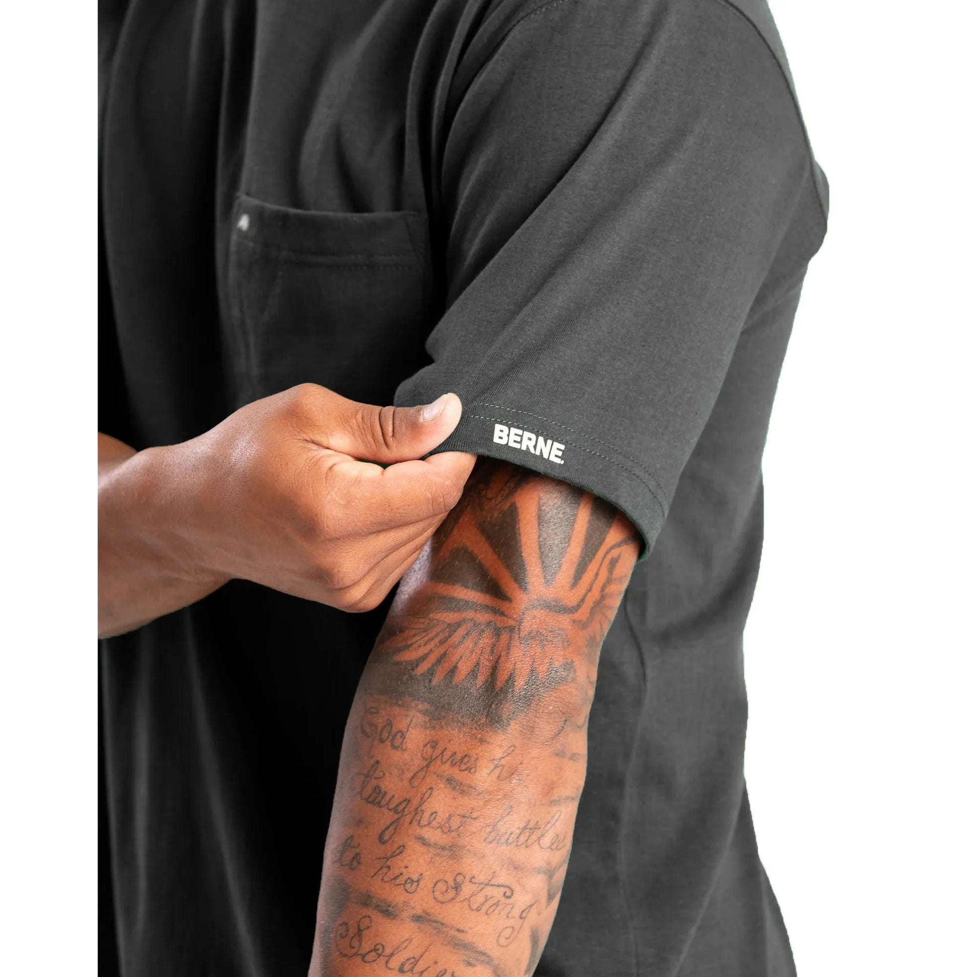 Berne Men's Highland Heavyweight Pocket T-Shirt - Irvine Tack & Western Wear