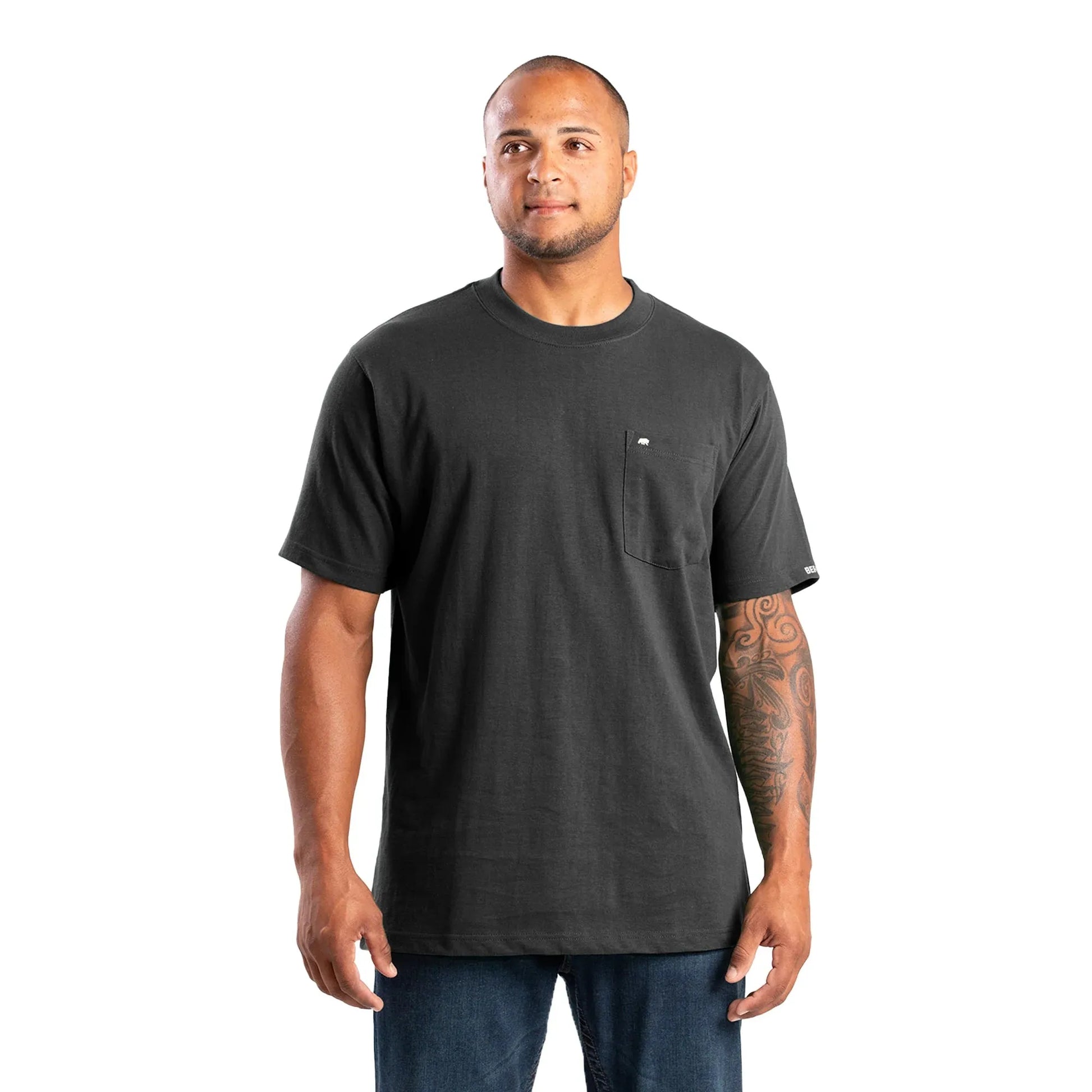 Berne Men's Highland Heavyweight Pocket T-Shirt - Irvine Tack & Western Wear