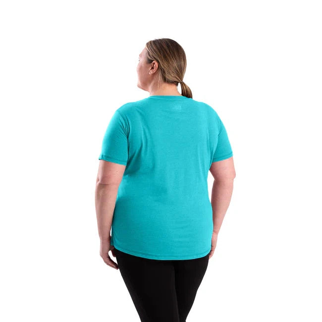 Berne Womens Performance V-Neck T-Shirt - Assorted Colours