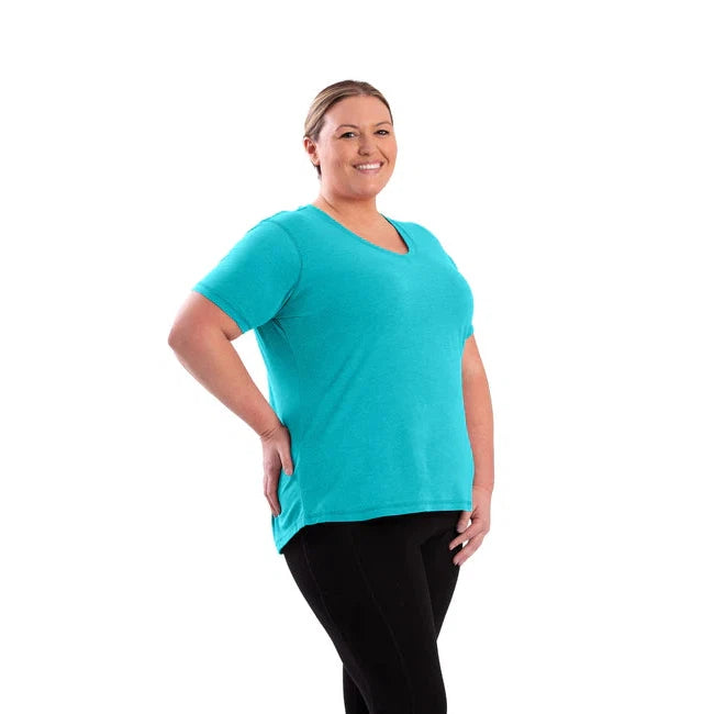 Berne Womens Performance V-Neck T-Shirt - Assorted Colours