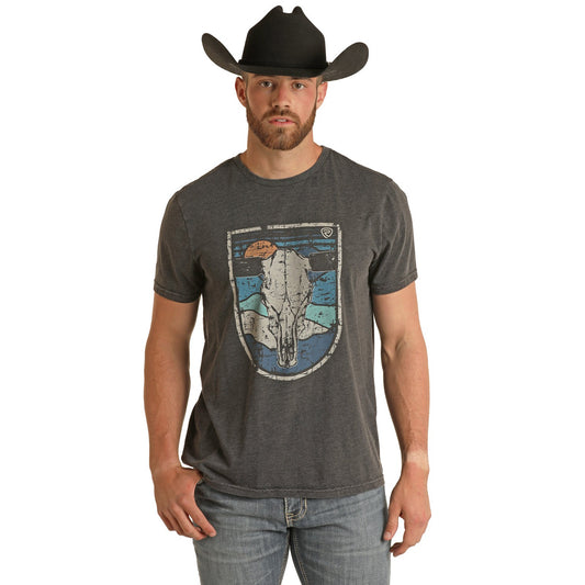 Rock & Roll Unisex Graphic Tee - Black