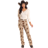 Rock & Roll Women's Cowhide Bargain Modest Boot Cut Pants - Beige