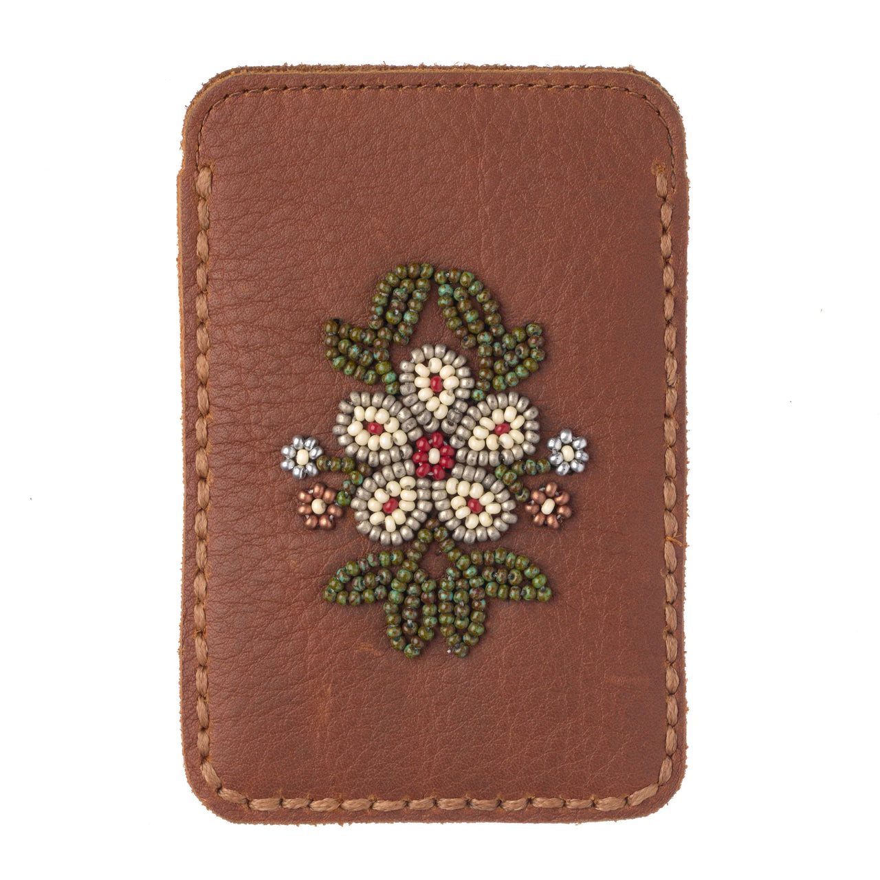 Manitobah Floret Beaded Card Holder- Multiple Colours