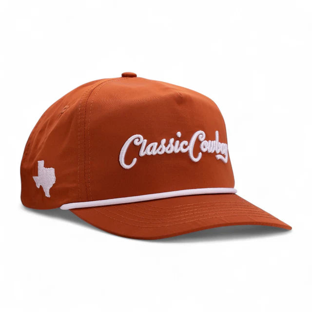 Classic Cowboy Unisex The Bevo Cap- Burnt Orange - Irvine Tack &amp; Western Wear
