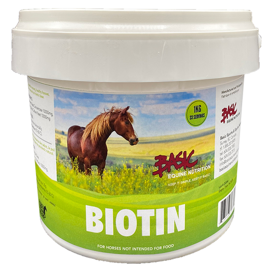 Basic Equine Biotin - Irvine Tack & Western Wear