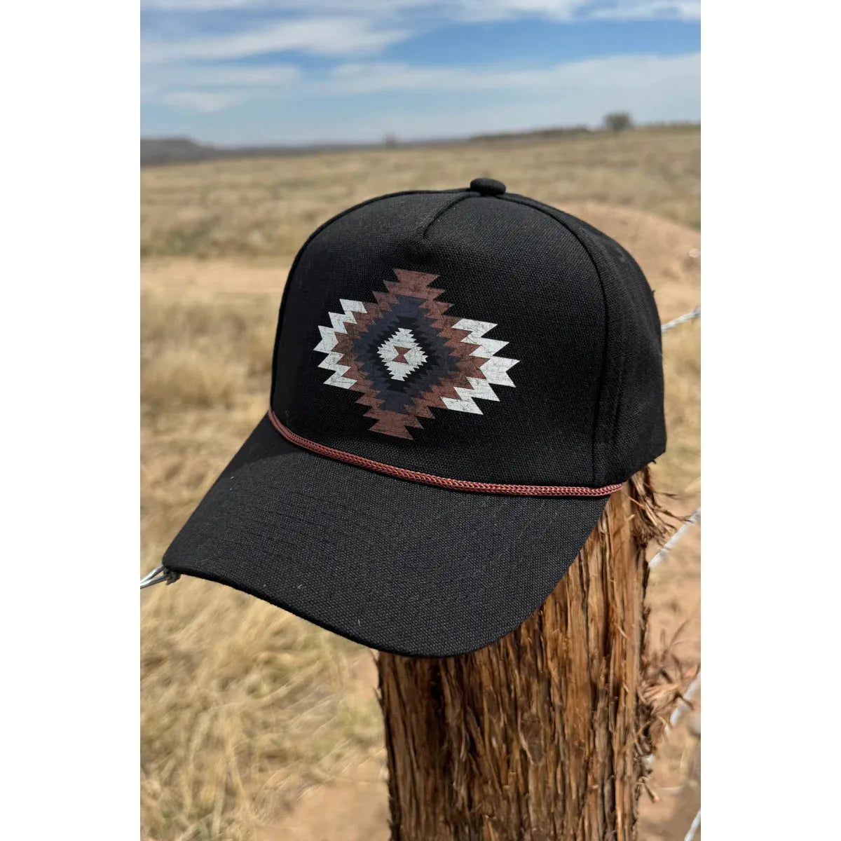 Sterling Kreek Blackburn Kreek Curved Brim Cap - Black