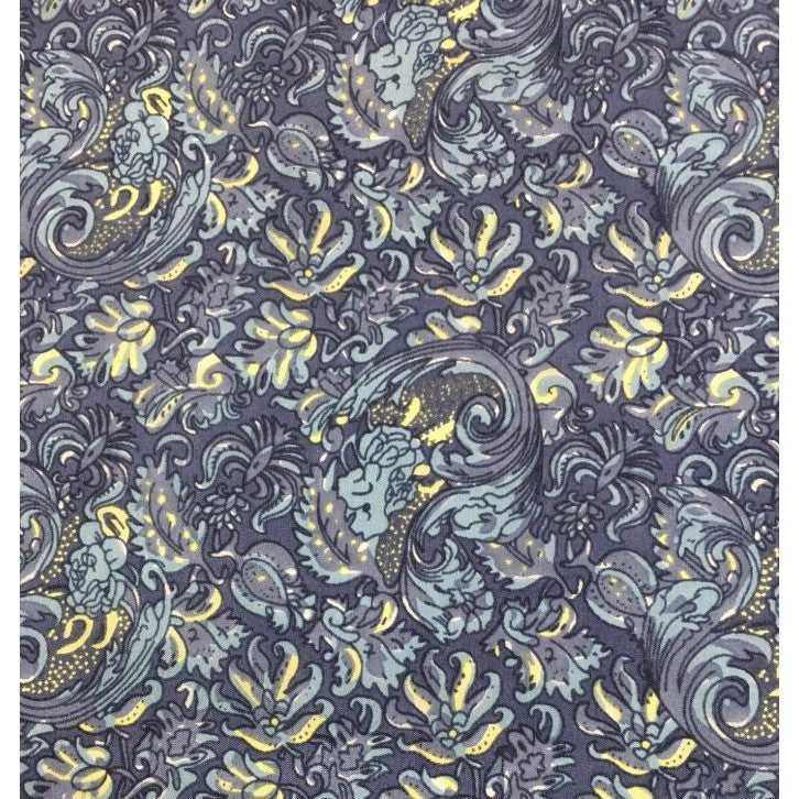 Wyoming Traders Silk Scarf 42" - Calico - Assorted Colours