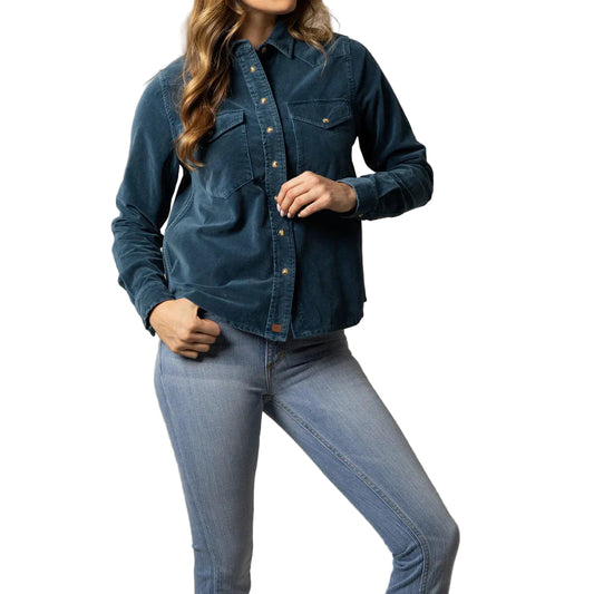 Kimes Women's Long Sleeve Bonnie Shirt- Multiple Colours