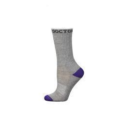 Boot Doctor Boot Doctor Ladies Crew Sock, 3 Pack Grey