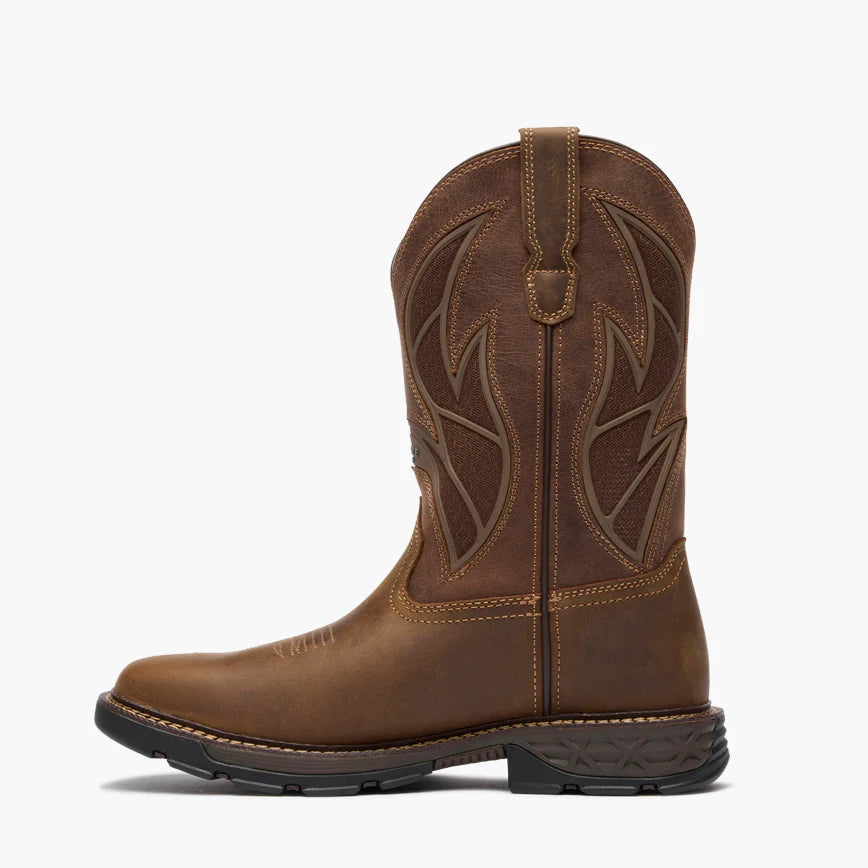 Georgia Men's Cargo Tec FLX 11 Pull-On Work Boots - Brown