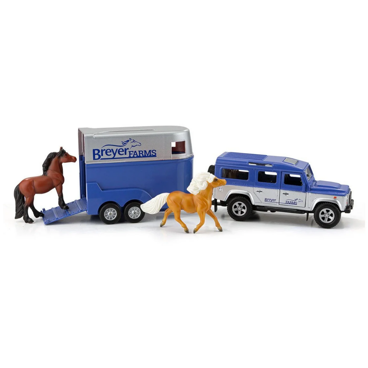 Breyer Kid's Farms™ Land Rover® & Tag-A-Long Horse Trailer