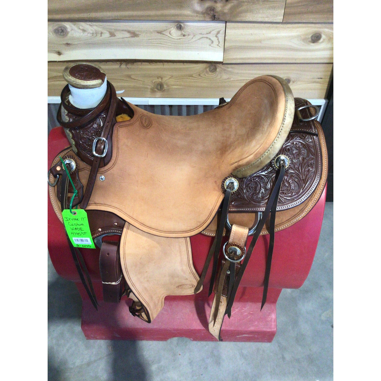 Irvine 17" Custom Wade Saddle