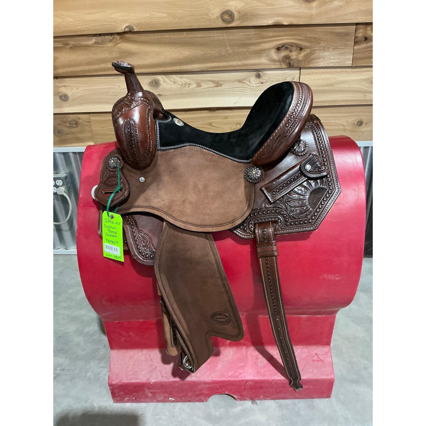 Irvine Custom 14.5" Barrel Saddle