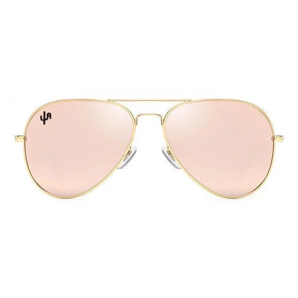 Cactus Alley Aviator Sunglasses - Pink