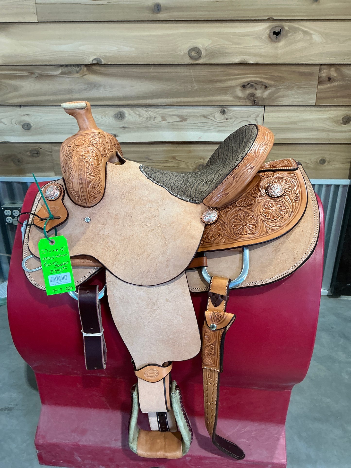 Irvine 15.5" Association Ranch Saddle