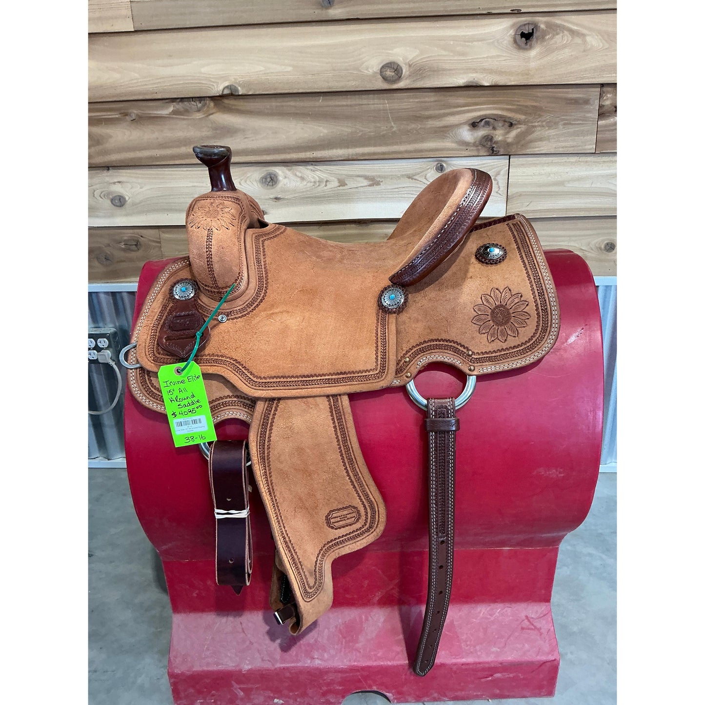 Irvine Elite 15" All Around Roping Saddle