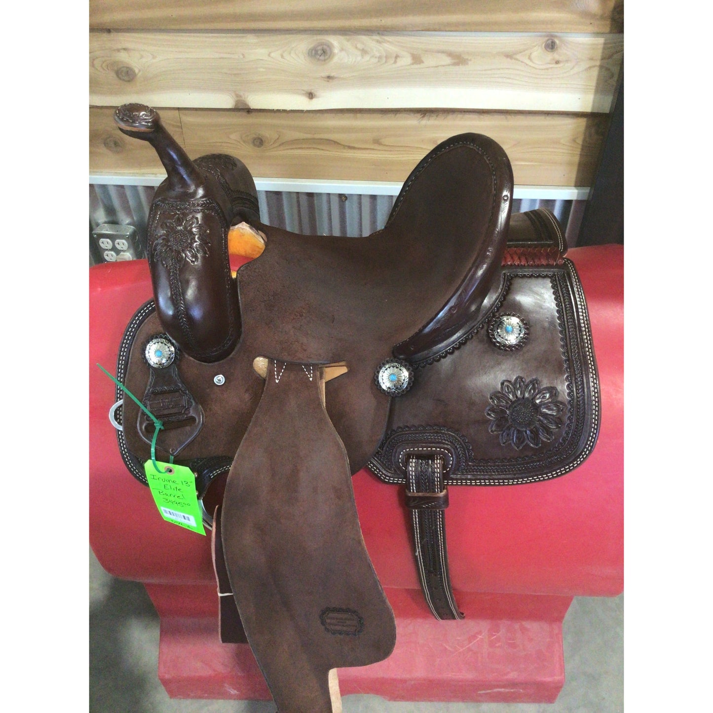 Irvine Elite 13" Barrel Saddle
