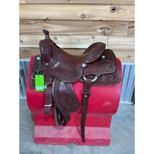 R.Ruelas Custom 16" Cowhorse Saddle