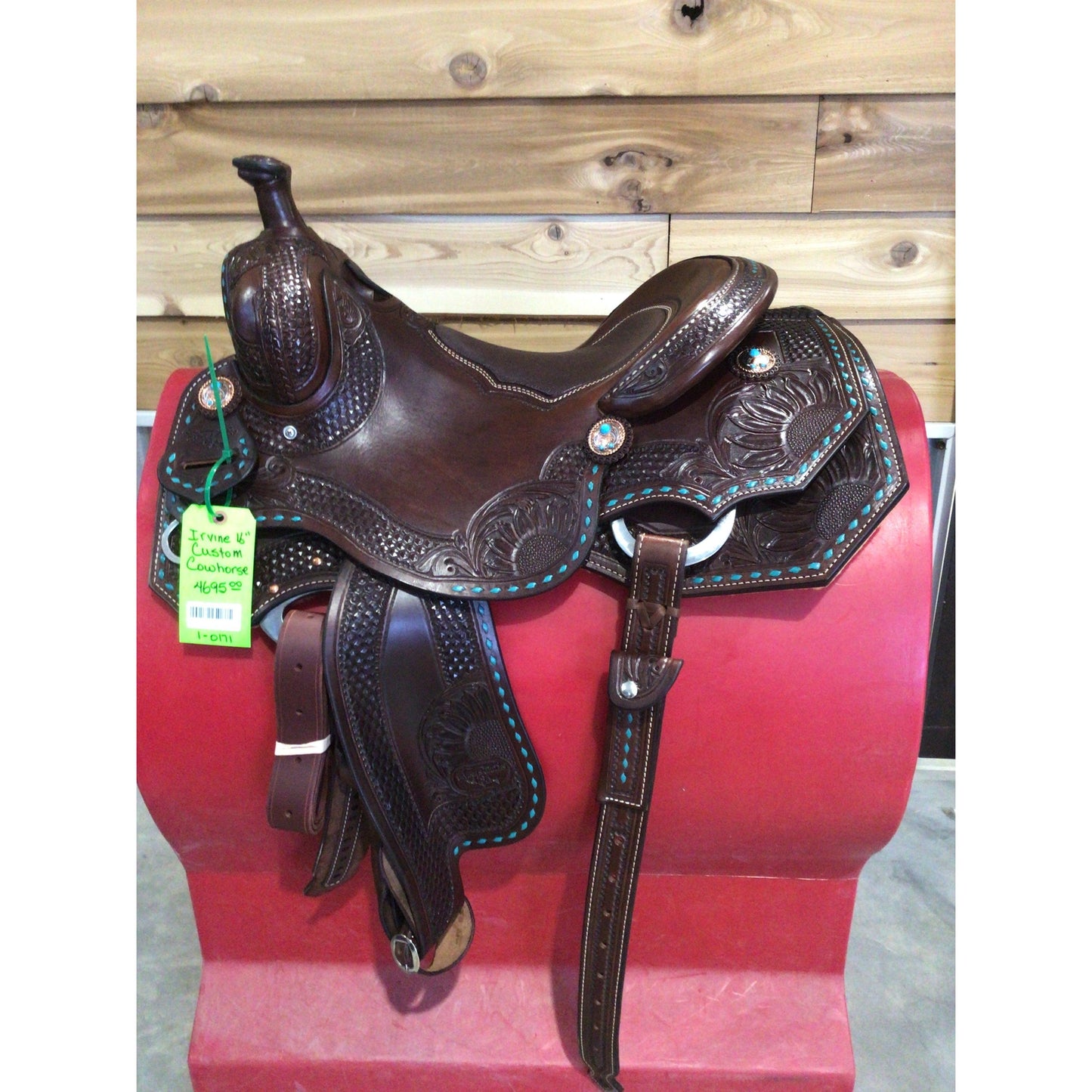 Irvine Custom 16" Cowhorse Saddle