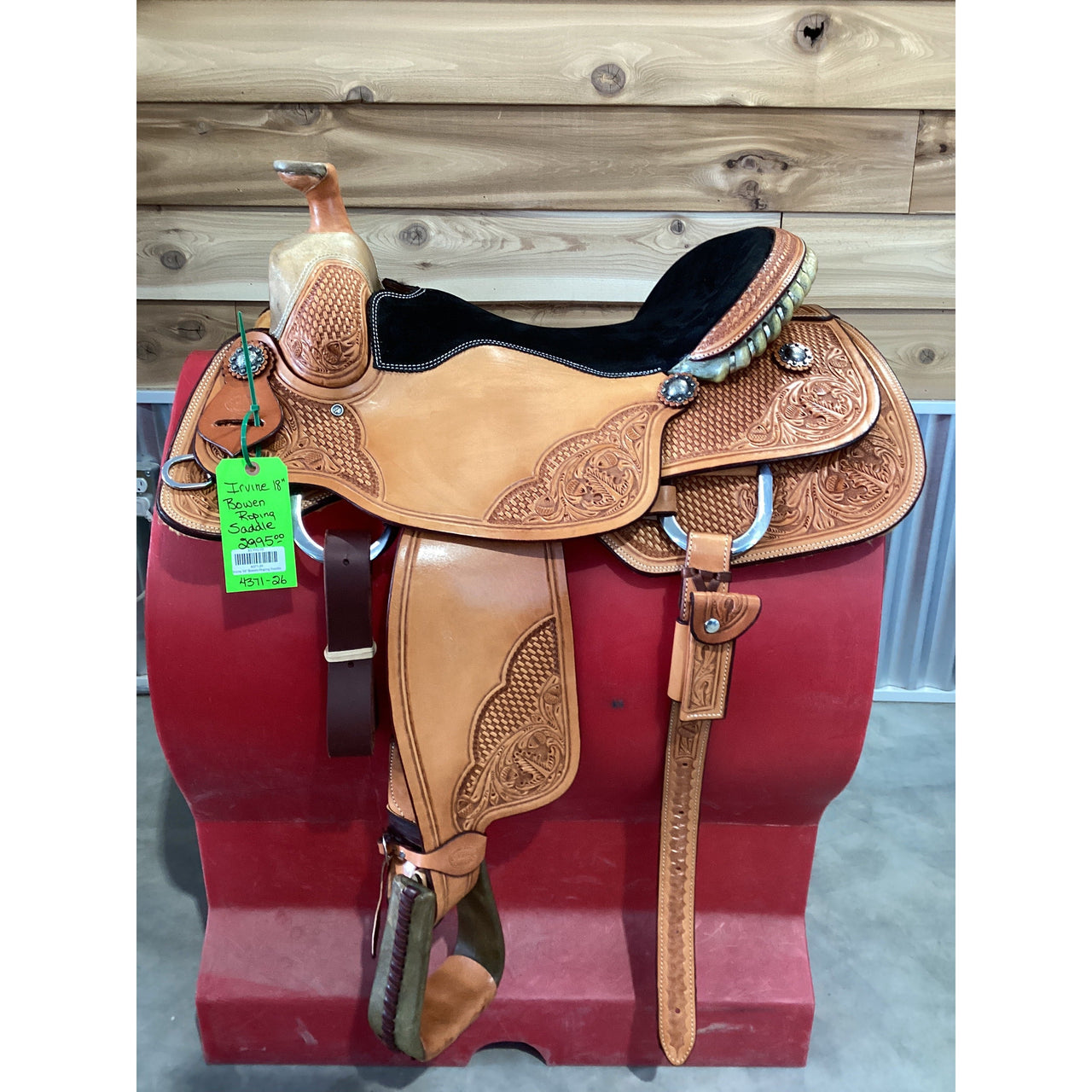 Irvine 18" Bowen Roping Saddle