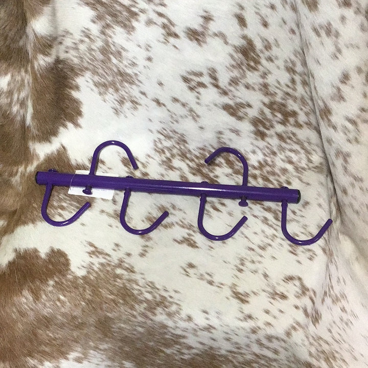 Irvine Steel Tack Rack - 6 Hooks - Irvine Tack &amp; Western Wear