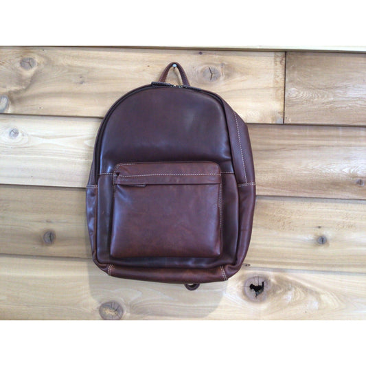 Rugged Earth Leather Backpack