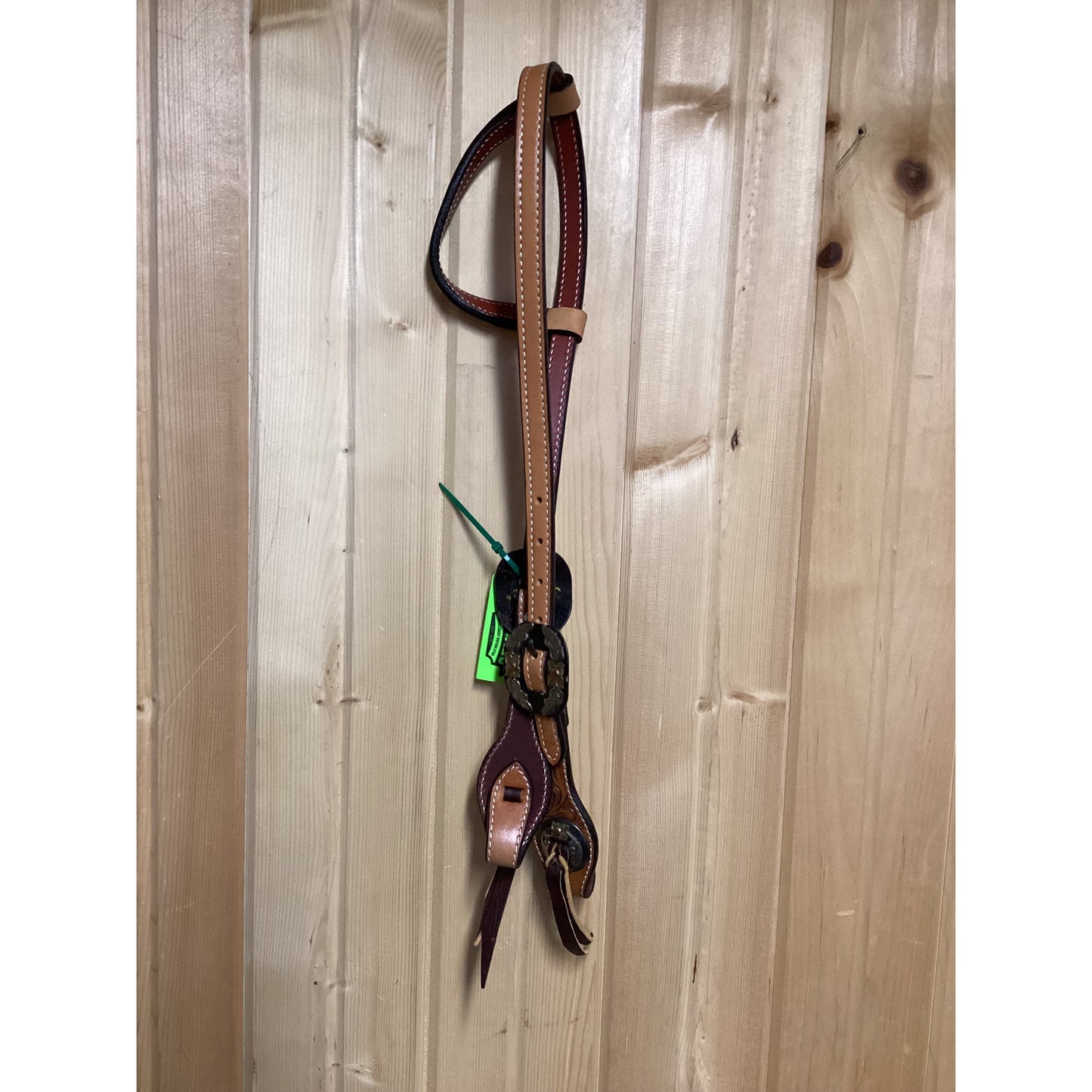 Irvine Double Stitched Slip Ear Headstall