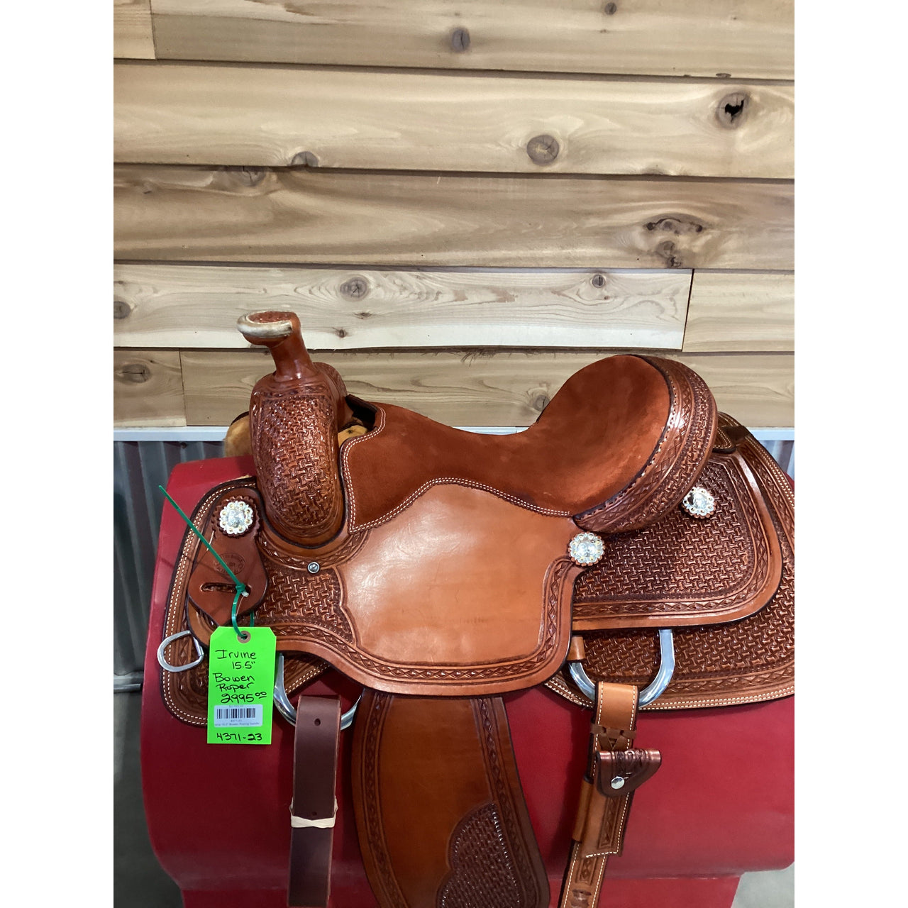 Irvine 15.5" Bowen Roping Saddle