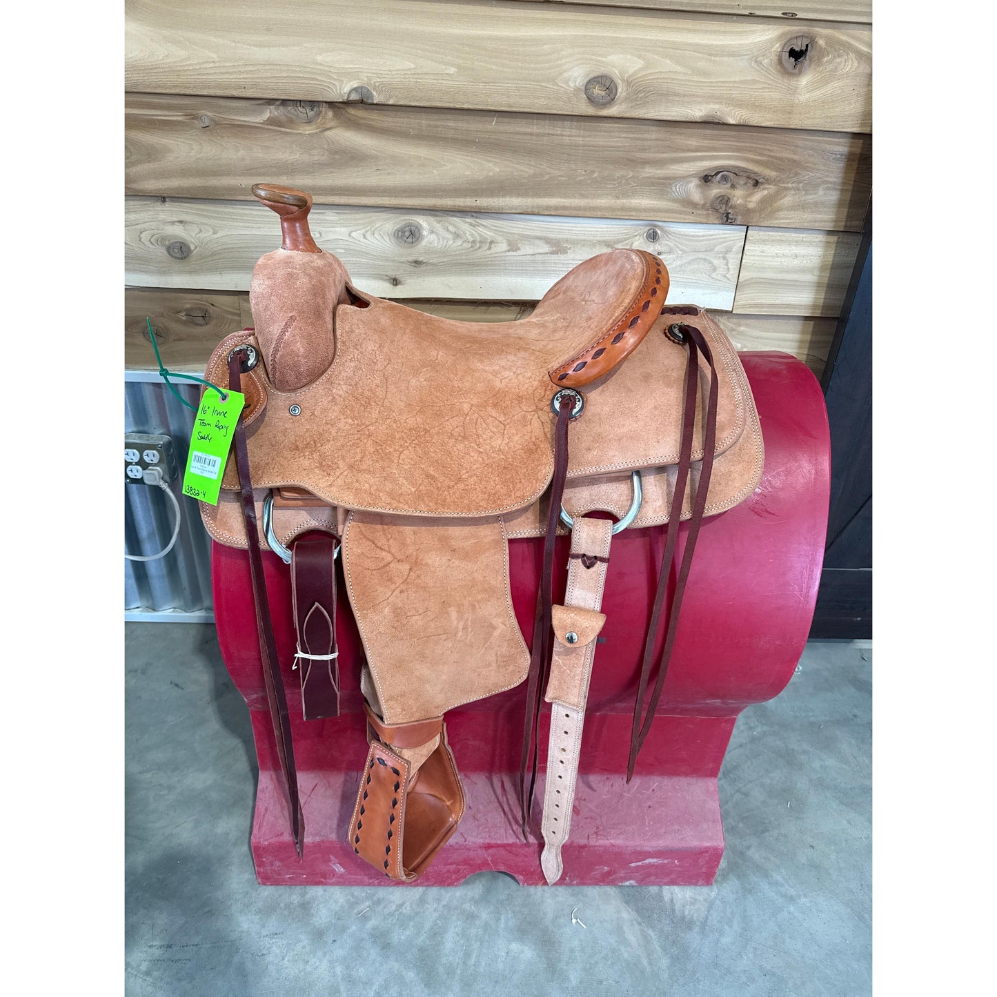 Irvine 16" Team Roping Saddle Full R/O