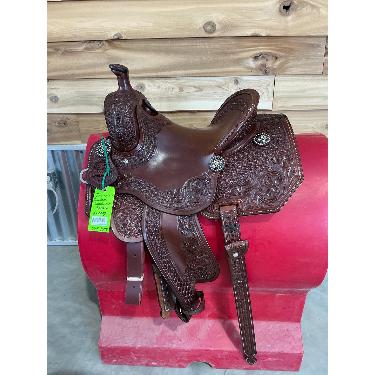 Irvine Custom 14" Cowhorse Saddle