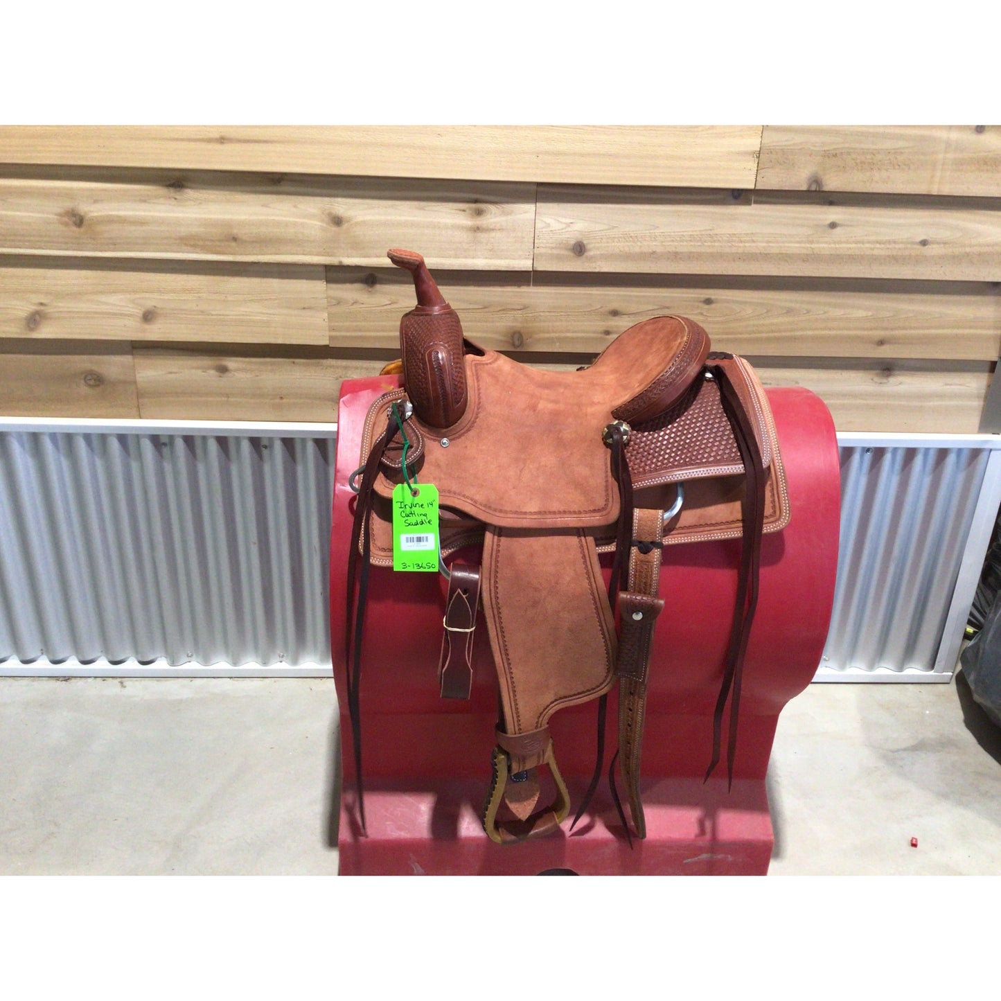 Irvine 14"  Cutting Saddle