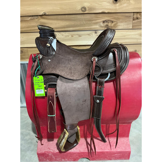 Irvine 15" Wade Ranch Saddle-Inlay Seat