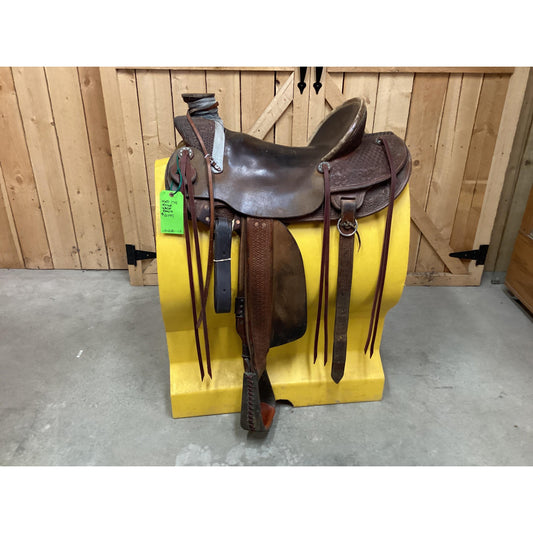 Used 17.5 Irvine Wade Saddle