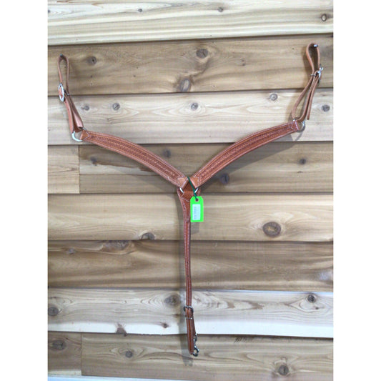 Irvine 1 3/4" Breast Collar - Basketweave W/Border