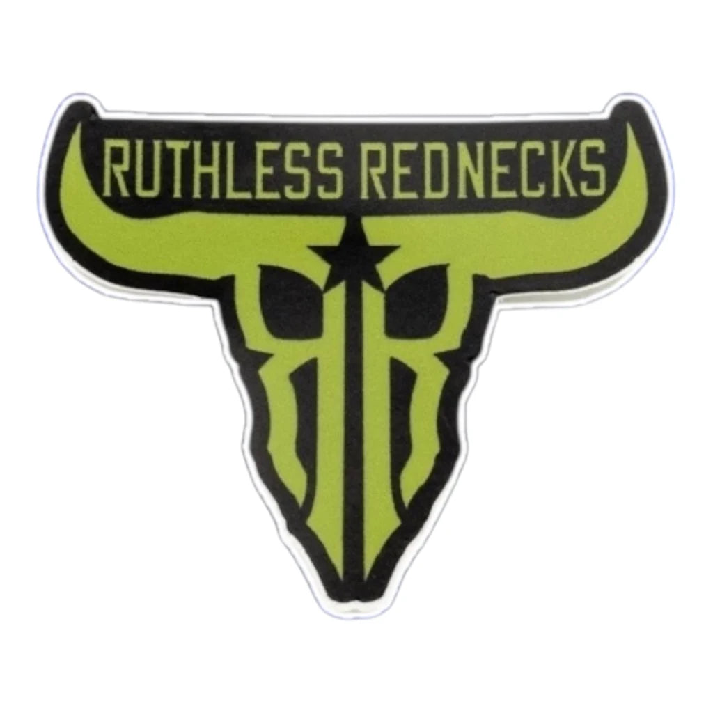 Ruthless Rednecks Raw Talent Sticker - Multiple Colours