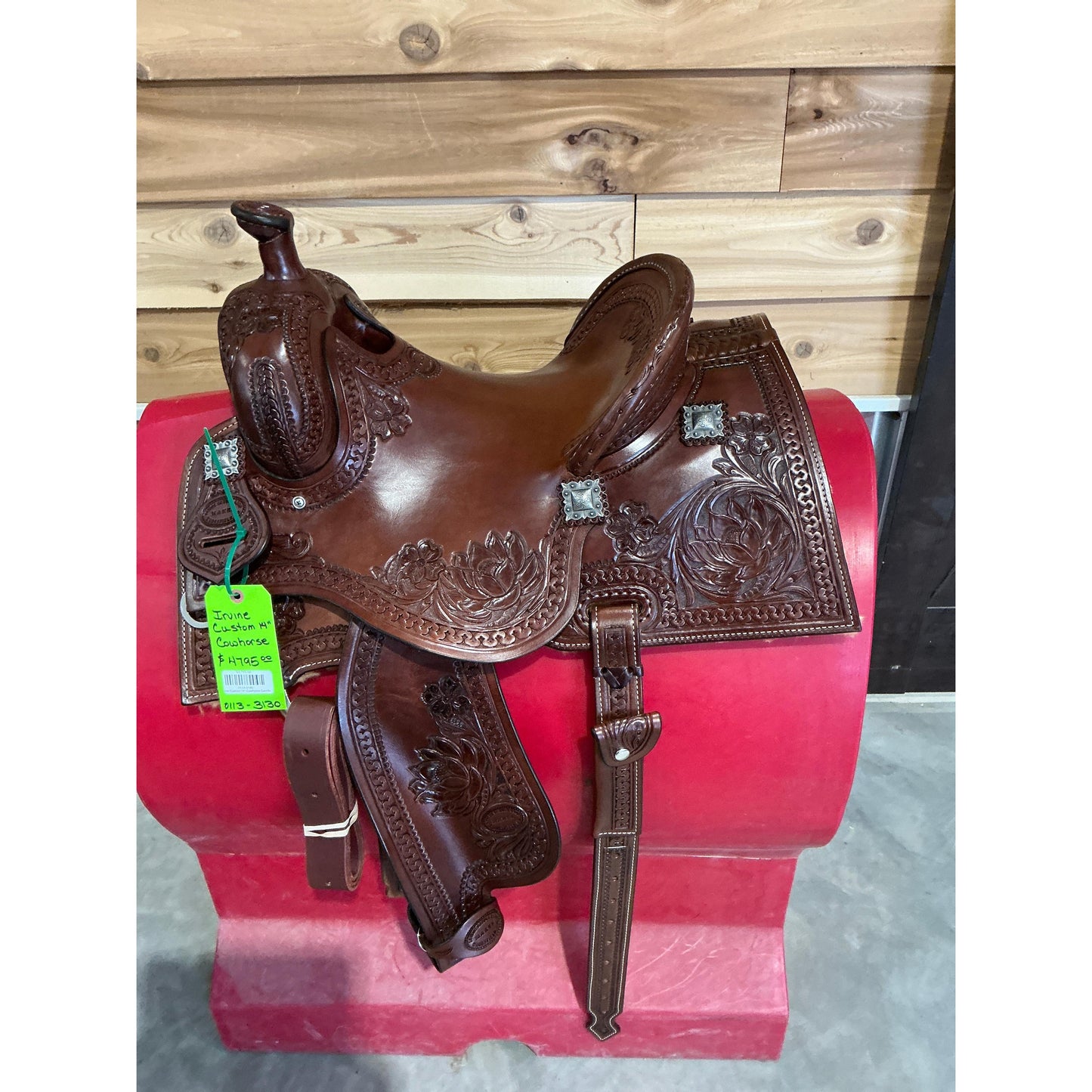 Irvine Custom 14" Cowhorse Saddle