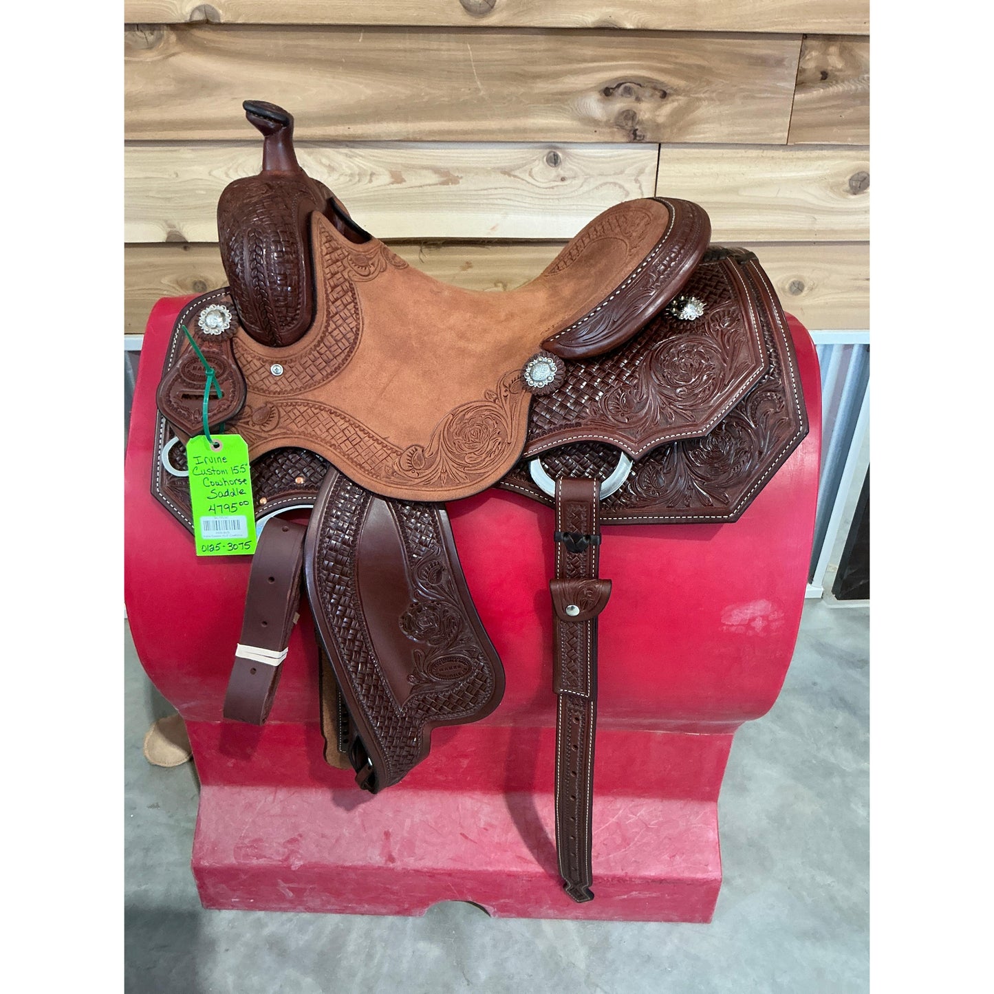 Irvine Custom 15.5" Cowhorse - Irvine Tack & Western Wear