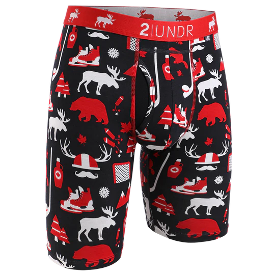 2UNDR Men's Swing Shift Long Leg Underwear - Patterned