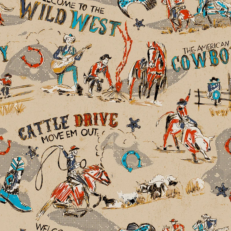 Ida Mae Home Cattle Drive Tote Bag - Multiple Colours
