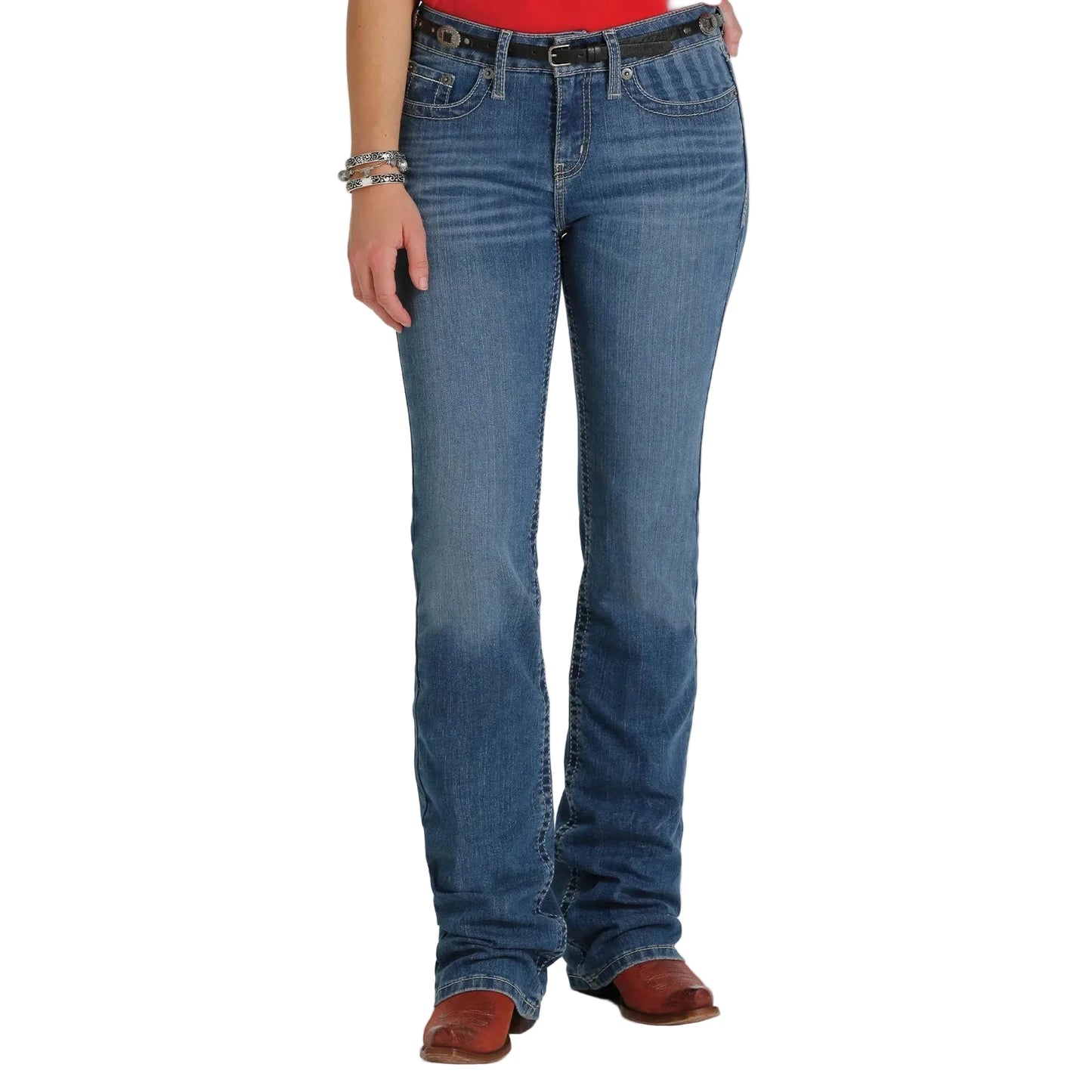 **Cruel Women's Hannah Jeans - Medium Stonewash - Irvine Tack & Western Wear