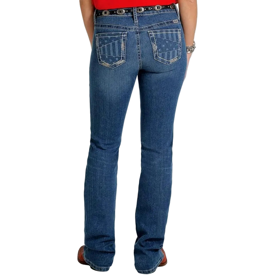 **Cruel Women's Hannah Jeans - Medium Stonewash - Irvine Tack & Western Wear
