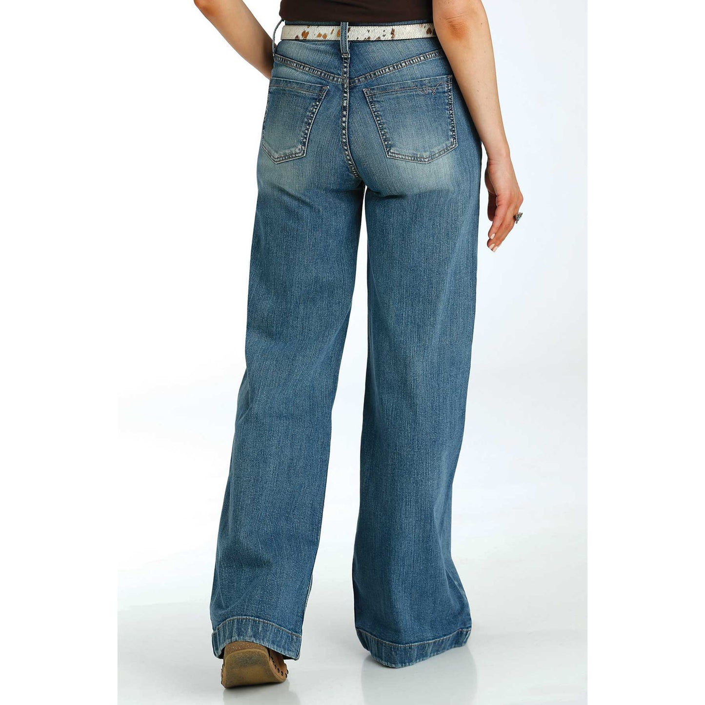 Cruel Women's Skylar Wide Leg Jeans - Indigo