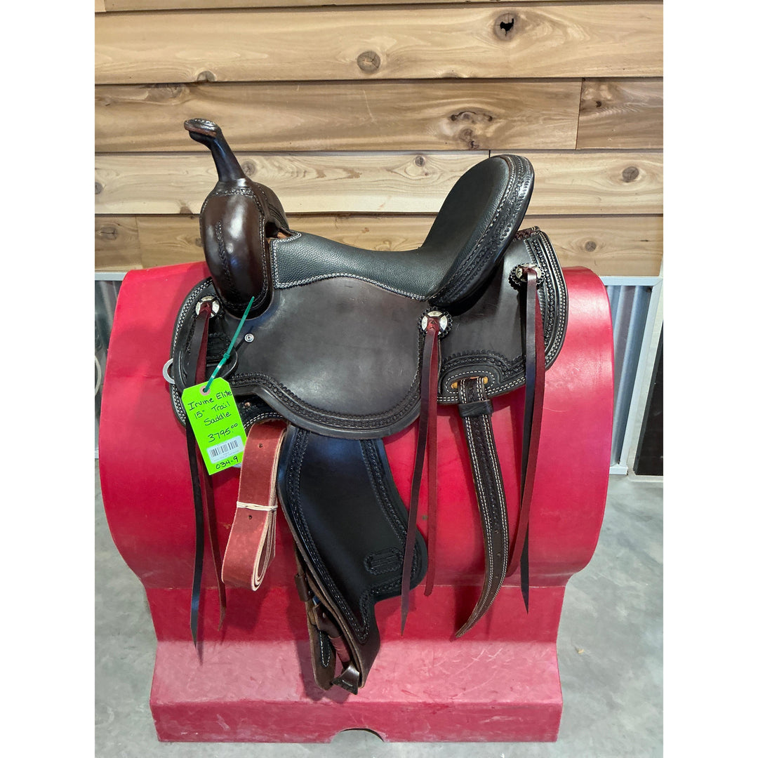 Irvine Elite 15" Trail Saddle - Irvine Tack &amp; Western Wear